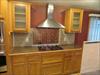 Euro range hood and counter top range