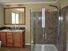Master Bath.  Argile panel shower and Shower tower.