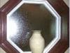 Octagon window.  You see these generally in the hall.  Mostly in single wide homes.