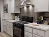 Part of the optional kitchen